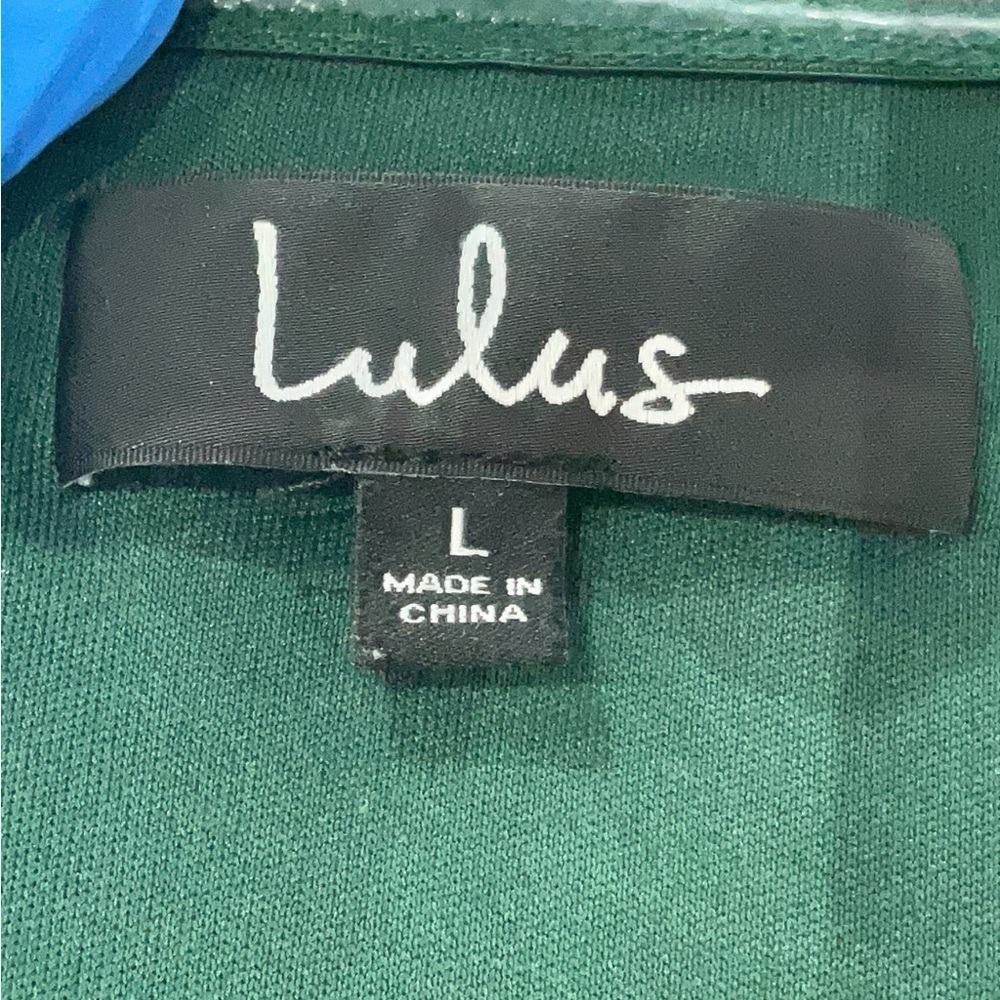 Lulus Message in a Bottle Forest Green Strapless Bodycon Dress Size Large - Picture 4 of 4